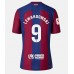 Maillot de foot Barcelona Robert Lewandowski #9 Domicile vêtements 2023-24 Manches Courtes